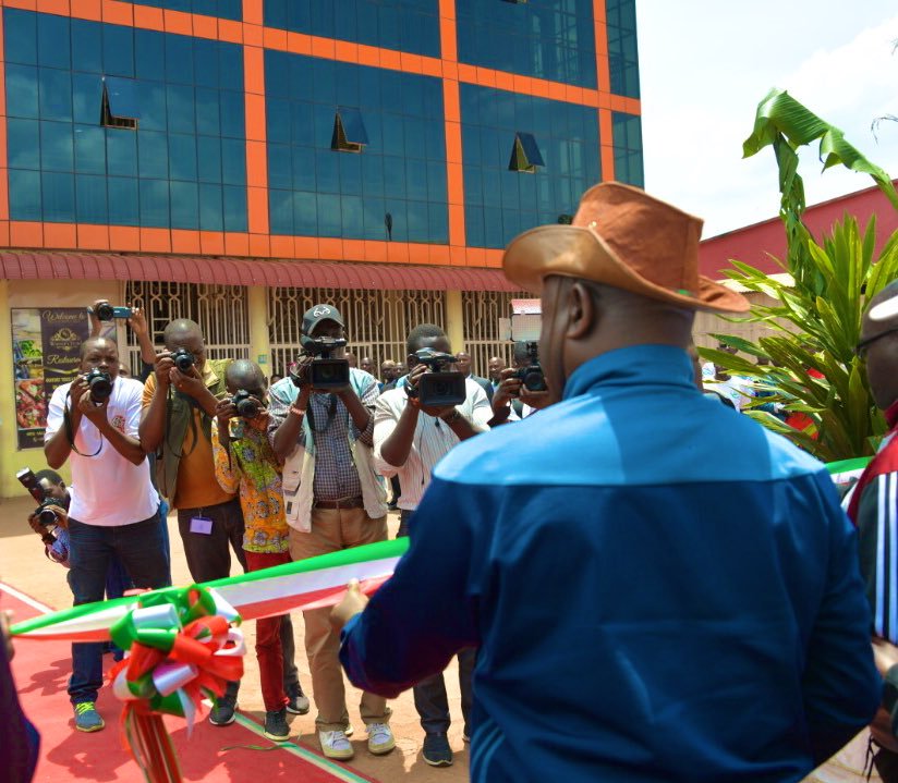 Burundi : Inauguration du Winner’s Hotel à NGOZI ( Photo : Presidence.bi 2019 )