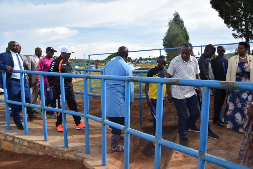 Burundi : Inauguration d'un centre de transit de bétail, à MAKAMBA  ( Photo : RTNB.BI  2019 )