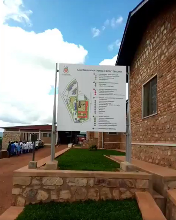 Burundi : Inauguration de nouveaux bâtiments de l'Hôpital de Kiganda  ( Photo : 2ème Vice Présidence du Burundi  2019 )