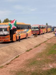 Burundi : Arrivée de 249 rapatriés volontaires burundais de Tanzanie ( Photo : YActivista 2019 )