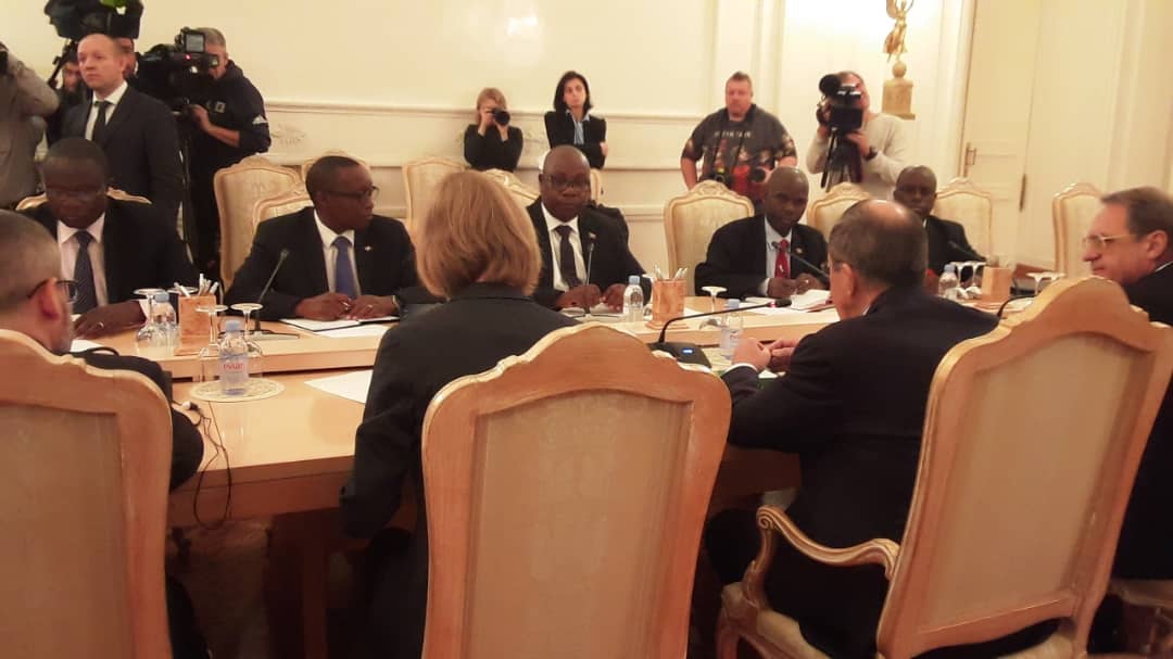 Burundi / Russie : Forte délégation de la diplomatie burundaise à Moscou ( Photo : Ministère Burundais des Affaires Etrangères  2019  )