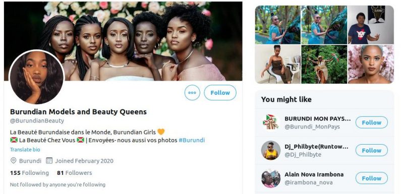 Burundi / Art et Culture :  Découvrir – Burundian Models and Beauty Queens –
