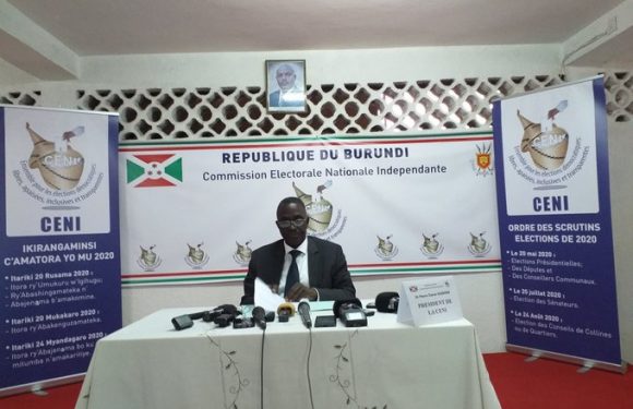 Elections 2020 : Les candidatures aux législatives du 20 mai 2020 / BURUNDI