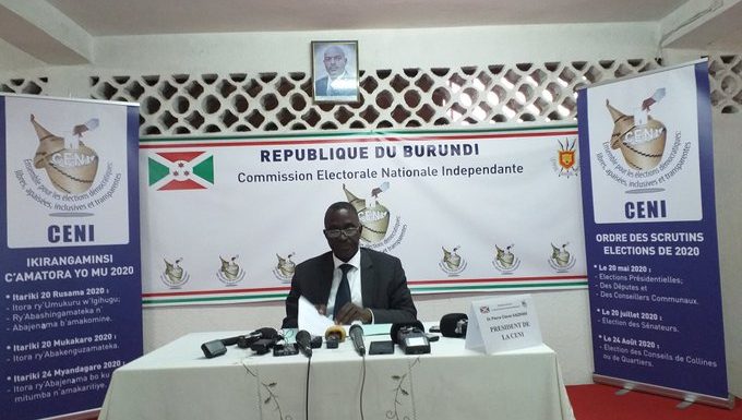 Elections 2020 : Les candidatures aux législatives du 20 mai 2020 / BURUNDI