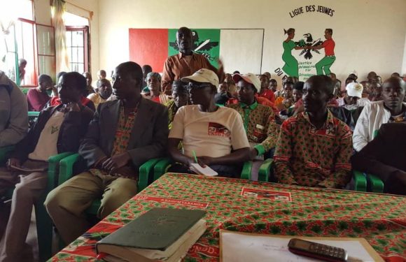Burundi : 2 jours d’échanges au CNDD-FDD de BURAMBI / RUMONGE