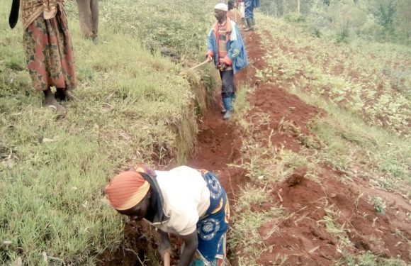Burundi : TDC – Tracer les courbes de niveau sur la colline MURAMA / MURAMVYA