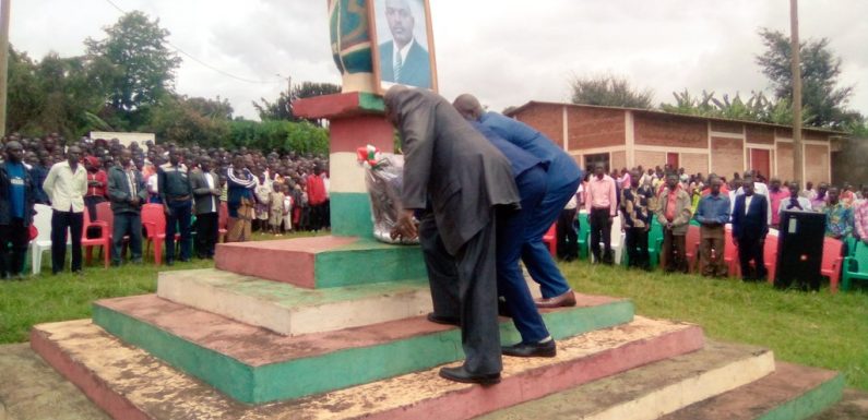 Burundi : MURAMVYA – 26 ans après l’assassinat de Feu NTARYAMIRA Cyprien