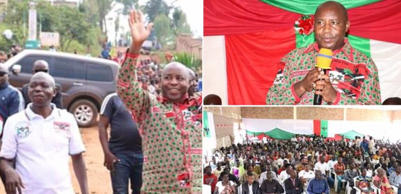 Burundi : Don du CNDD-FDD RANGO / KAYANZA au S.G.  –  916 ex-CNL , UPRONA