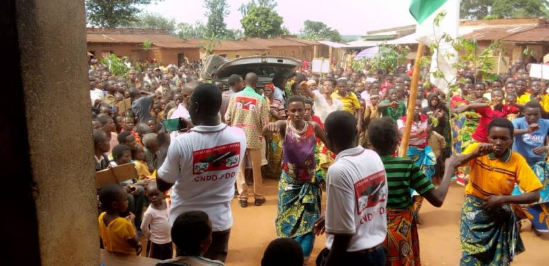 Burundi : Rencontre avec la section collinaire CNDD-FDD KANYAGU / KIRUNDO