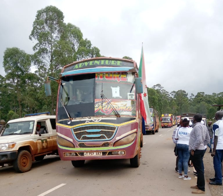 Burundi : Arrivée de 463 réfugiés Burundais rapatriés de Tanzanie / MAKAMBA