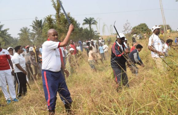 BURUNDI : TDC – Défricher aux abords du palais NTARE RUTSHATSI HOUSE, MUTIMBUZI