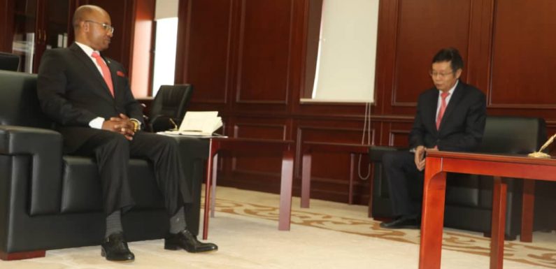 BURUNDI / CHINE : LI CHANGLIN rencontre le 1er Ministre BUNYONI