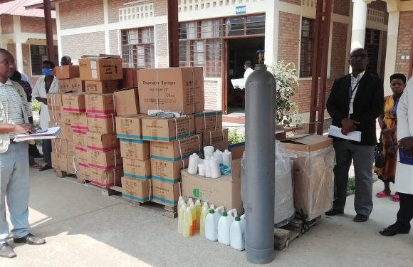BURUNDI : Don de matériels anti-COVID-19 à l’Hôpital AMAHORO DE BIRIMBA, RUMONGE
