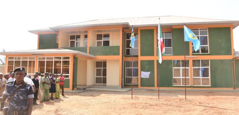 BURUNDI : Inauguration du CENTRE HUMURA de RUMONGE