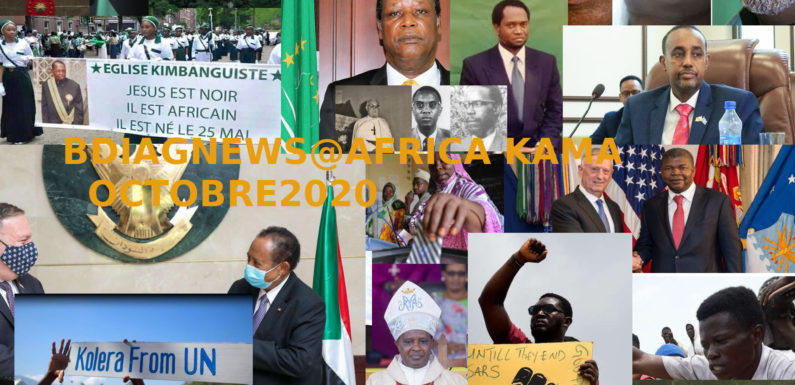 BURUNDI / Petit tour sur l’actualité sur KAMA ou l’ AFRIQUE , AFRICA – OCTOBRE 2020 / 27-10-2020