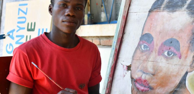 BURUNDI : BUKURU Mechak, portraitiste de RUMONGE