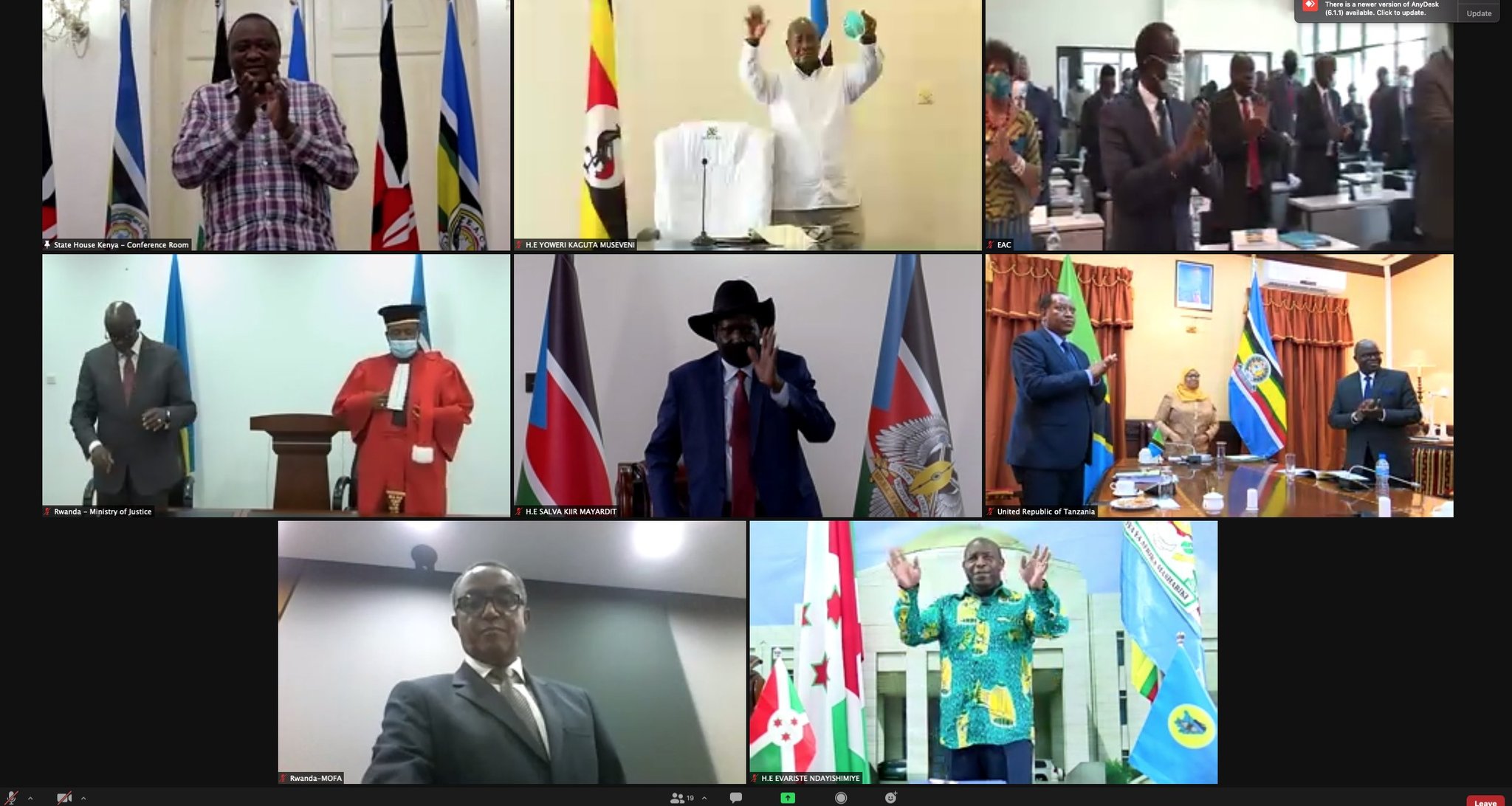 BURUNDI : 21 ème Sommet des Chefs d’État de l’East African Community – EAC