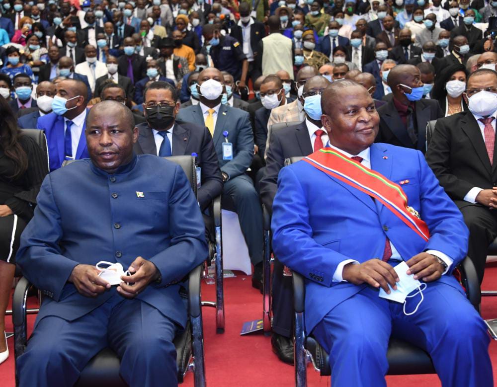 BURUNDI : Investiture de S.E TOUADERA, Président de la CENTRAFRIQUE