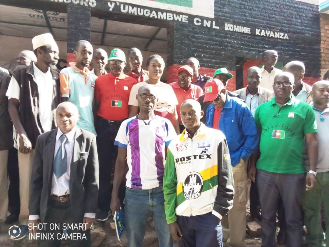 BURUNDI : Le CNL échange avec ses militants à KAYANZA