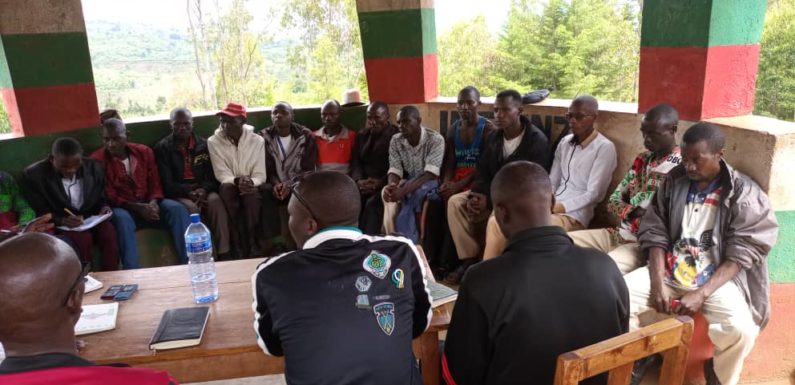 BURUNDI : Les sections CNDD-FDD KIGANDA, NDAVA, et RUSAKA en réunion / MURAMVYA