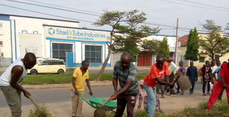 BURUNDI : TDC – Autour du Boulevard NDADAYE Melchior / BUJUMBURA MAIRIE