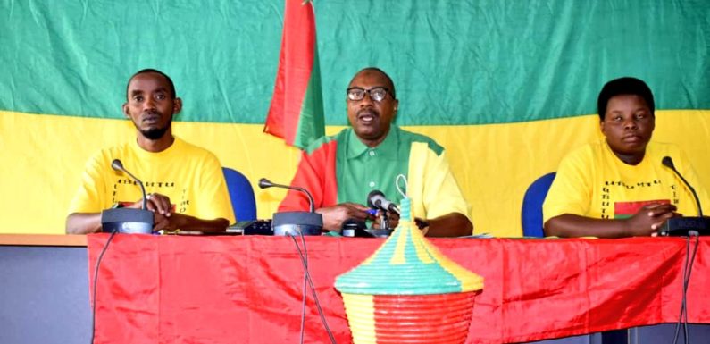 BURUNDI : Conférence de presse du parti UPD ZIGAMIBANGA / BUJUMBURA