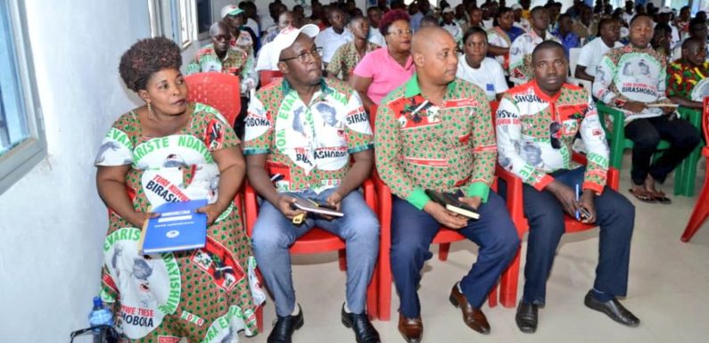 BURUNDI : Réunion de la section CNDD-FDD BUJUMBURA MAIRIE