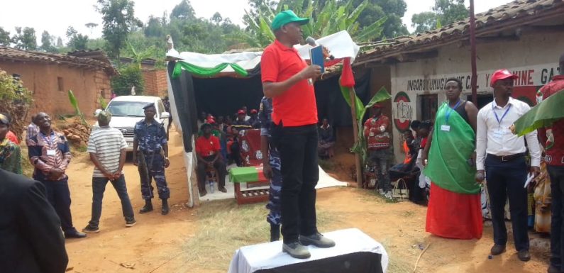 BURUNDI : Le CNL GATARA  accueille RWASA / KAYANZA