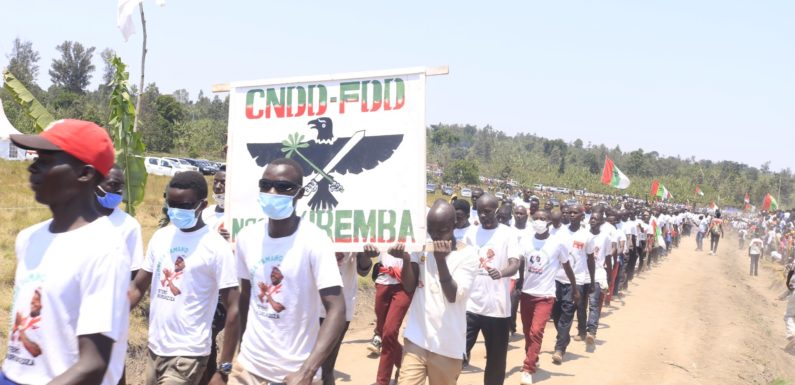 BURUNDI : Célébration de L’ IMBONERAKURE DAY 2021 à MUYINGA