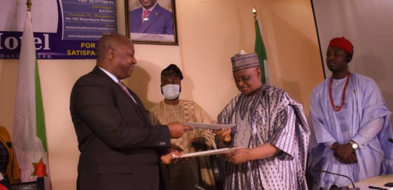 BURUNDI / NIGERIA : Signature de 2 Memoranda d’Entente