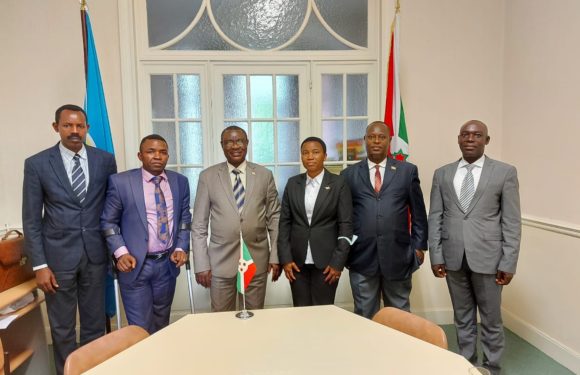 DIASPORA : Accueil de la nouvelle équipe à L’ AMBASSADE DU BURUNDI en BELGIQUE