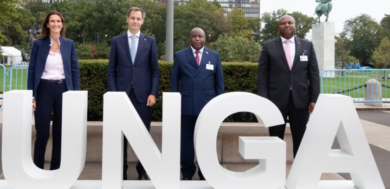 BURUNDI / UNGA 2021 : Rencontre avec le 1er Ministre de la BELGIQUE