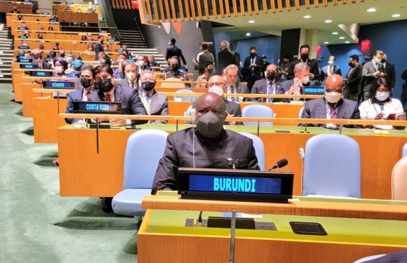 BURUNDI : Le Chef d’Etat à la 76ème session de l’Assemblée Générale de l’ONU