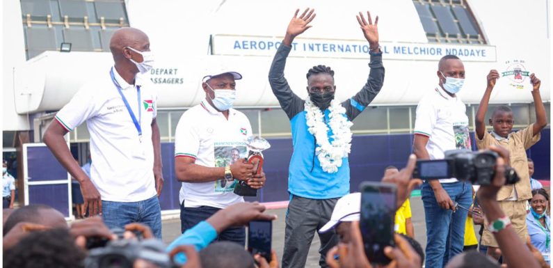 BURUNDI : Retour triomphal de la reine du 2.000 mF – Niyonsaba Francine, Burundaise