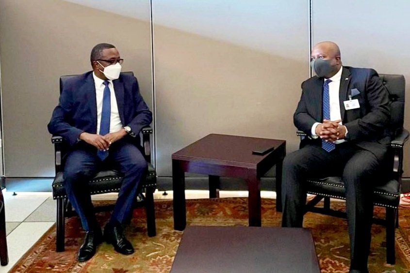 BURUNDI / UNGA76 2021 : SHINGIRO rencontre BIRUTA du RWANDA