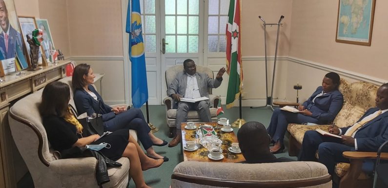 BURUNDI / UE : Le SEAE venu échanger à l’Ambassade de Bruxelles