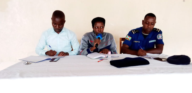 BURUNDI :  Réunion sur la question sécuritaire en commune CANKUZO
