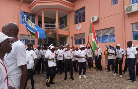 BURUNDI : RUMONGE reçoit le Flambeau de la Paix 2021