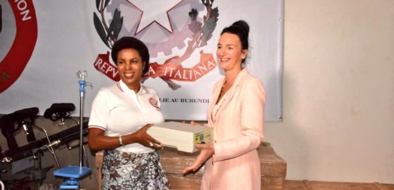 BURUNDI : BONNE ACTION UMUGIRANEZA reçoit un don de la coopération italienne