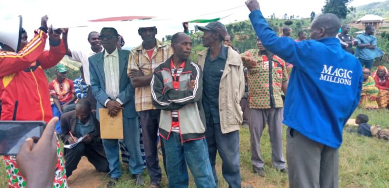 BURUNDI : Le CNDD-FDD KABARORE accueille 23 ex-CNL / KAYANZA