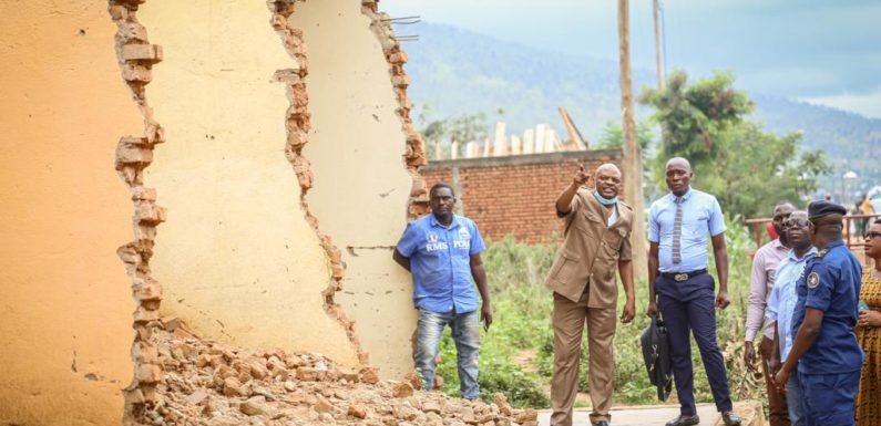 BURUNDI : La démolition des constructions anarchiques à MUHA /BUJUMBURA