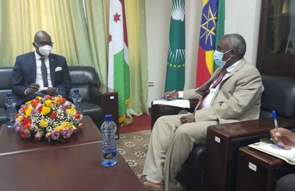 BURUNDI : Amb. NYAMITWE Willy présente les copies de ses lettres de créances en ETHIOPIE