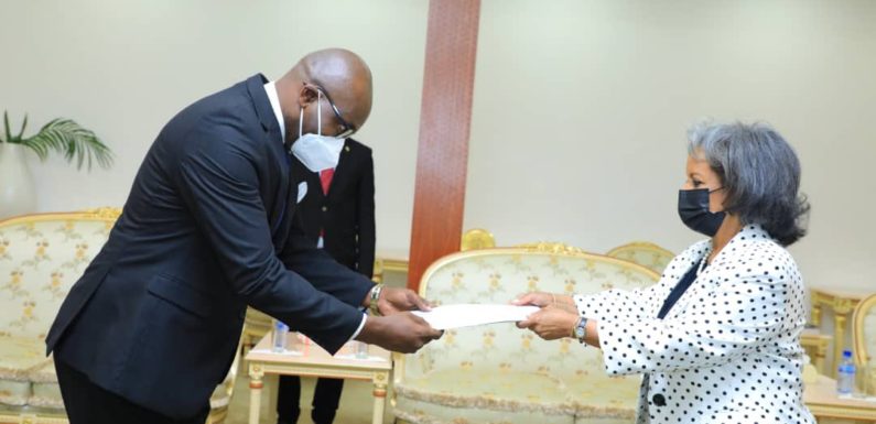 BURUNDI : Amb. NYAMITWE Willy a présenté ses lettres de créances à S.E. SAHLE-WORK ZWEDE, Présidente d’ETHIOPIE