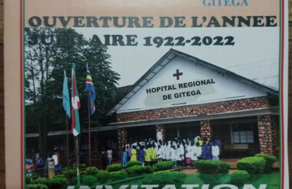 BURUNDI : Œuvre coloniale – Centenaire de l’Hôpital Régional de GITEGA