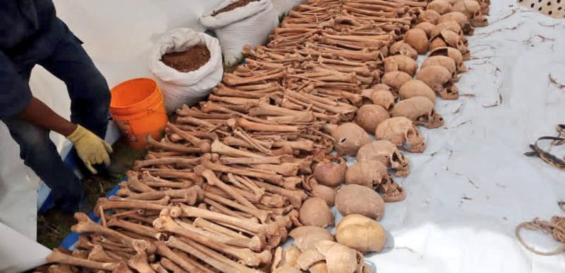 Génocide contre les BaHuTu en 1972 au BuRuNDi : 268 restes humains exhumés de 14 fosses à BuBaNZa