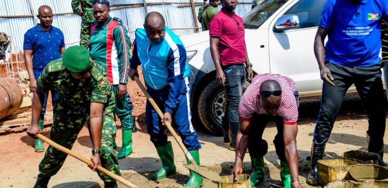 BuRuNDi : TDC – Construire un terrain moderne multisports au quartier MuSiNZiRa / GiTeGa
