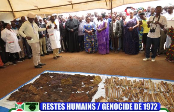 Génocide contre les BaHuTu du BuRuNDi de 1972 : La CVR a exhumé 59 corps à KiNYaBaKeCuRu / RuYiGi