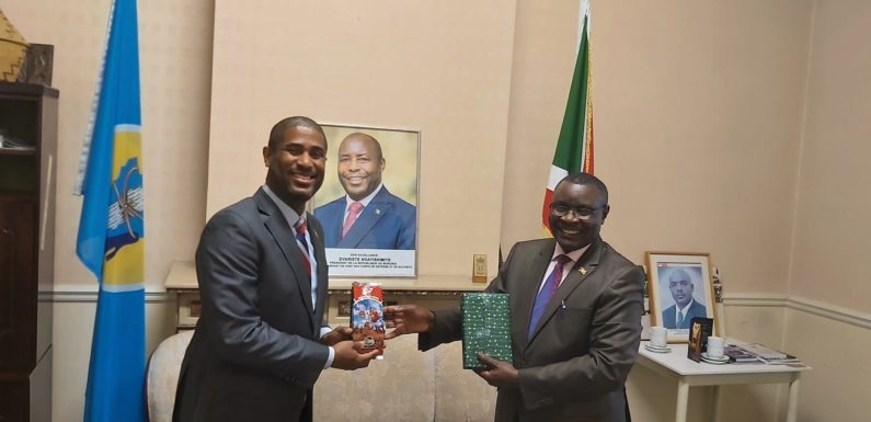 BuRuNDi / Haïti : Panafricanisme – Rencontre des Ambassadeurs NTaHiRaJa Thérence et Jesse Jean