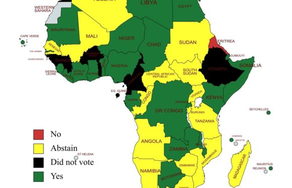 BuRuNDi : Vote d’abstention au vote à l’ONU contre la Russie