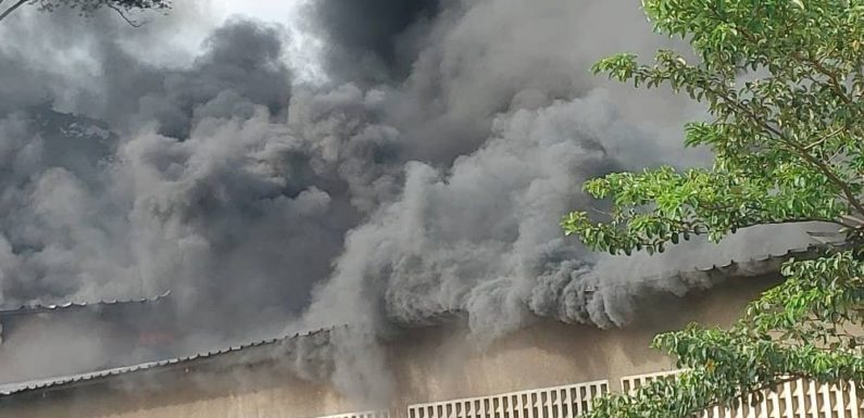Burundi : Incendie dans un entrepôt en commune Mukaza à Bujumbura